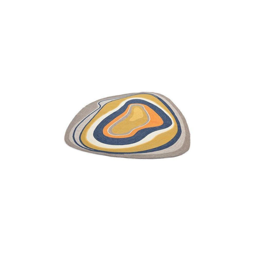 B&C Aura Ochre Designer Outdoor Rug