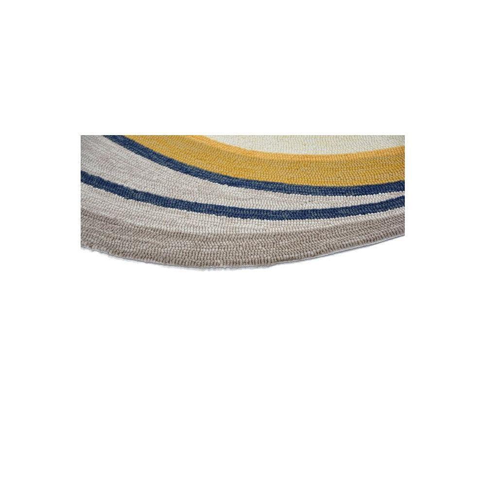 B&C Aura Ochre Designer Outdoor Rug
