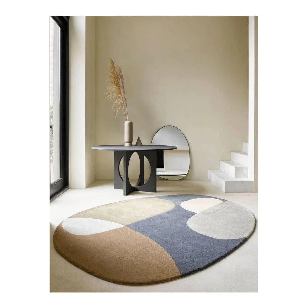 B&C Decor Miller Fall Pure Wool Designer Rug