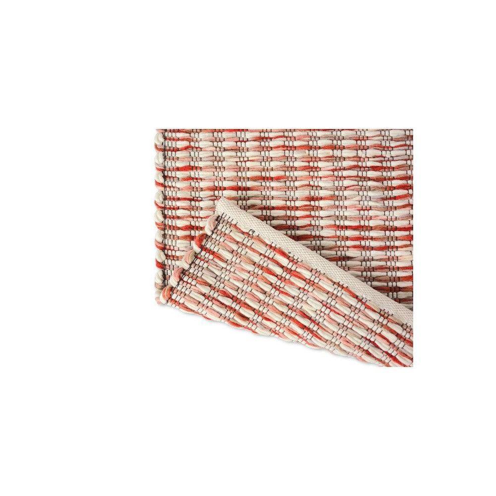 B&C Grain Blush Pure Wool Designer Rug