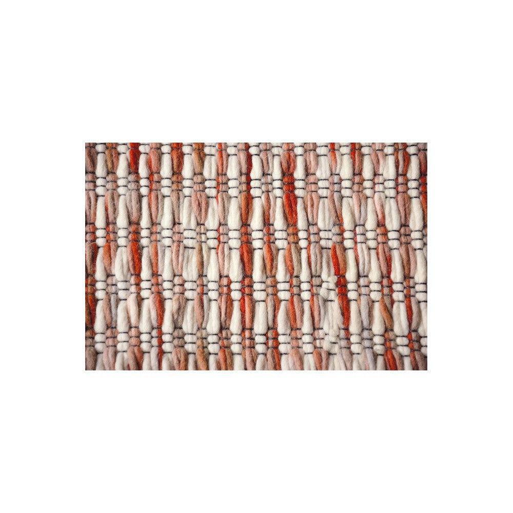 B&C Grain Blush Pure Wool Designer Rug