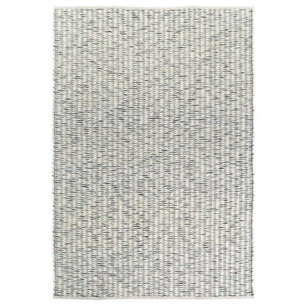 B&C Grain Pure Grey Wool Designer Rug