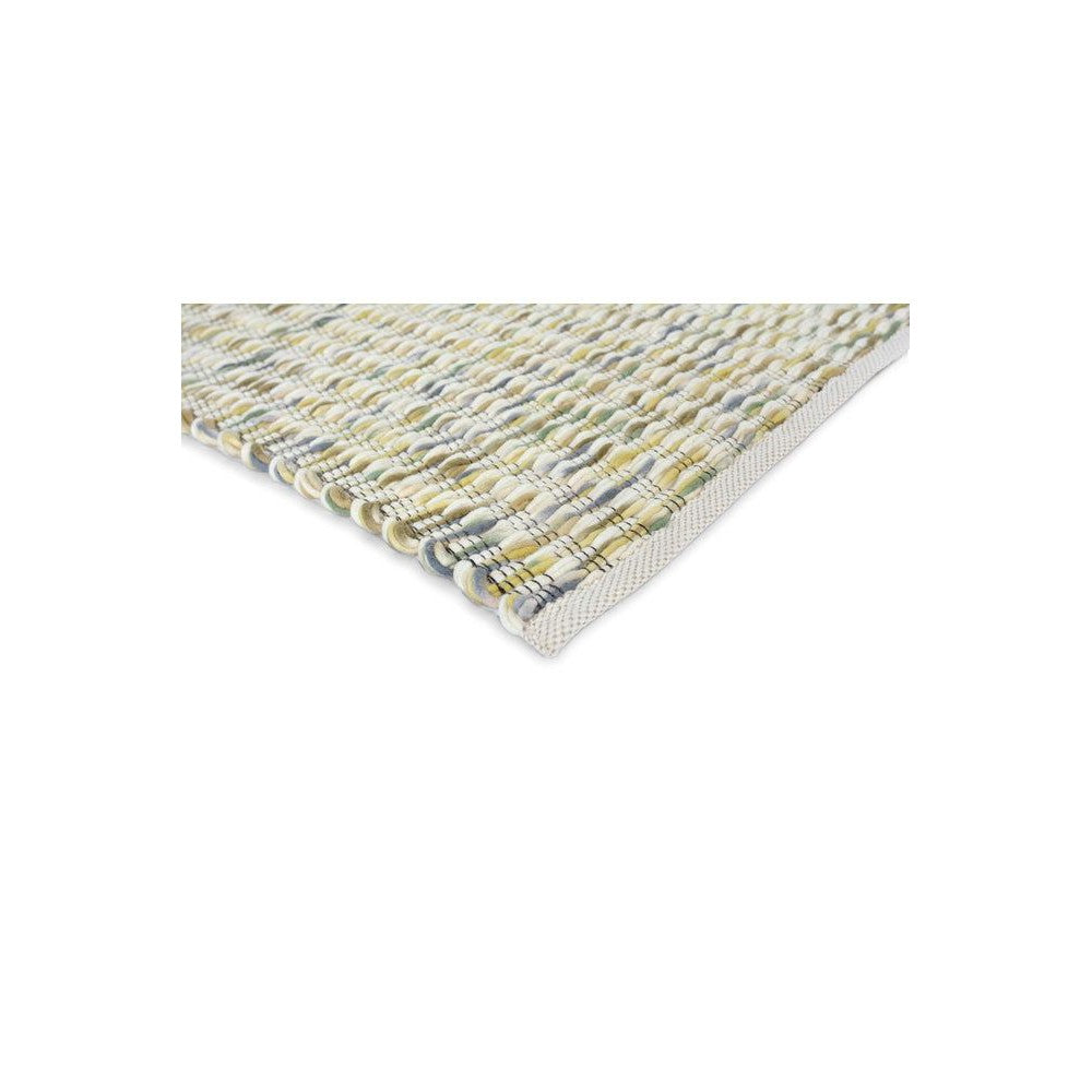 B&C Grain Yellow Pure Wool Designer Rug