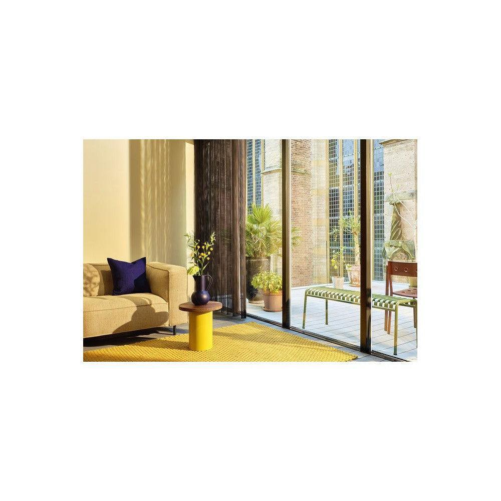 B&C Lace Mustard Outdoor Designer Rug