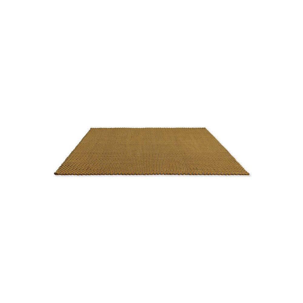 B&C Lace Mustard-taupe Outdoor Designer Rug