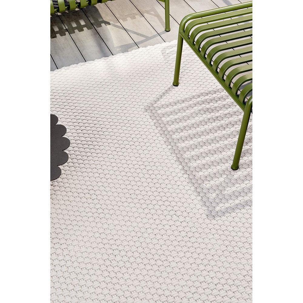 B&C Lace White Sand Outdoor Designer Rug