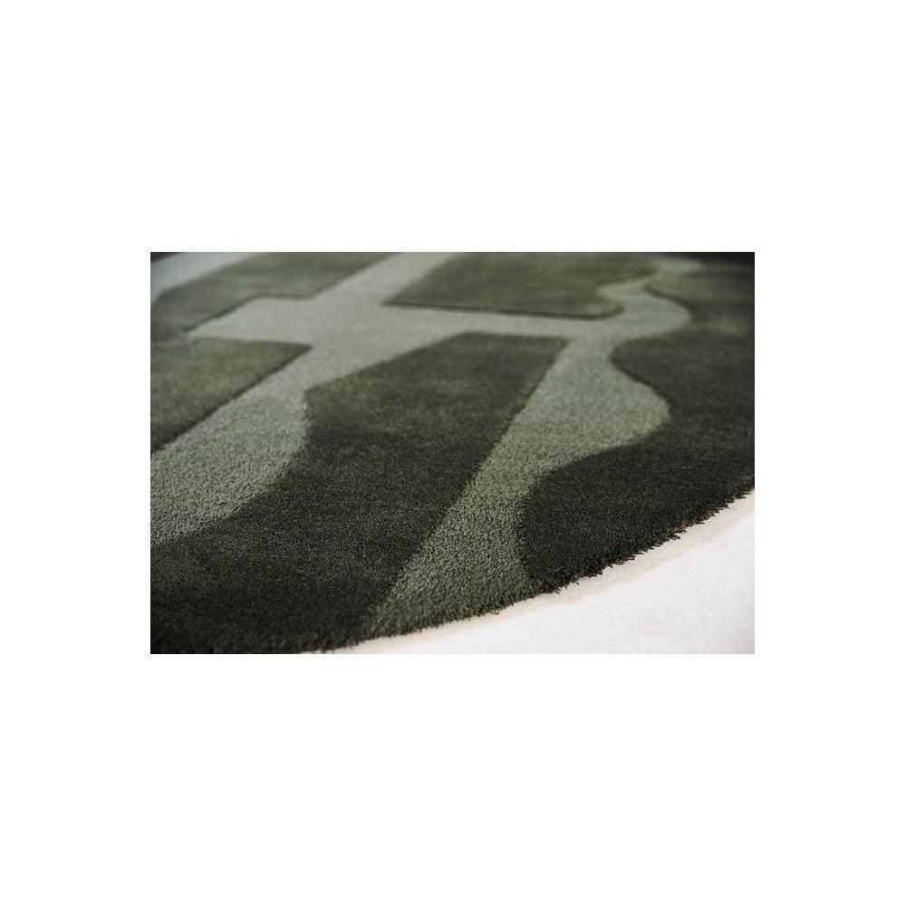 B&C Twinset Mural Forest Pure Wool Designer Rug