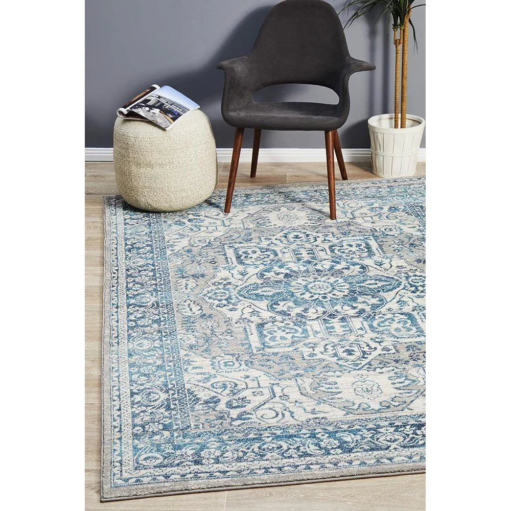 Babylon 207 Blue - ICONIC RUGS