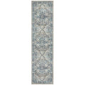 Babylon 207 Blue  Runner Rug - ICONIC RUGS