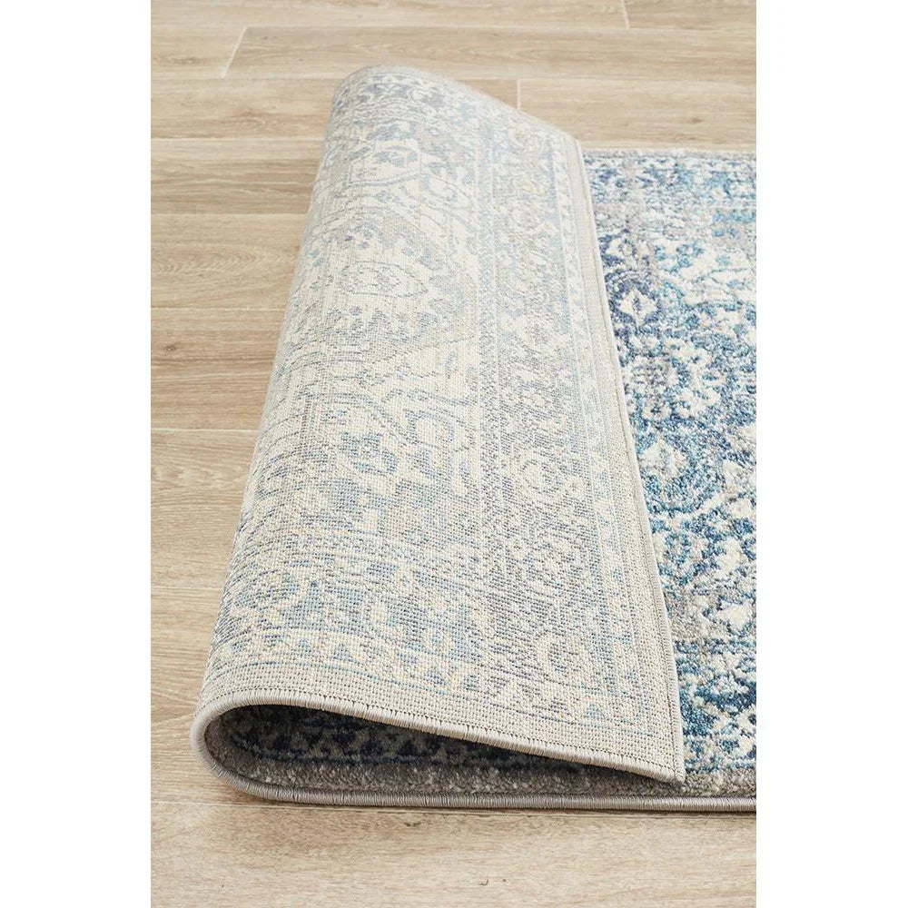 Babylon Blue  Runner Rug 2