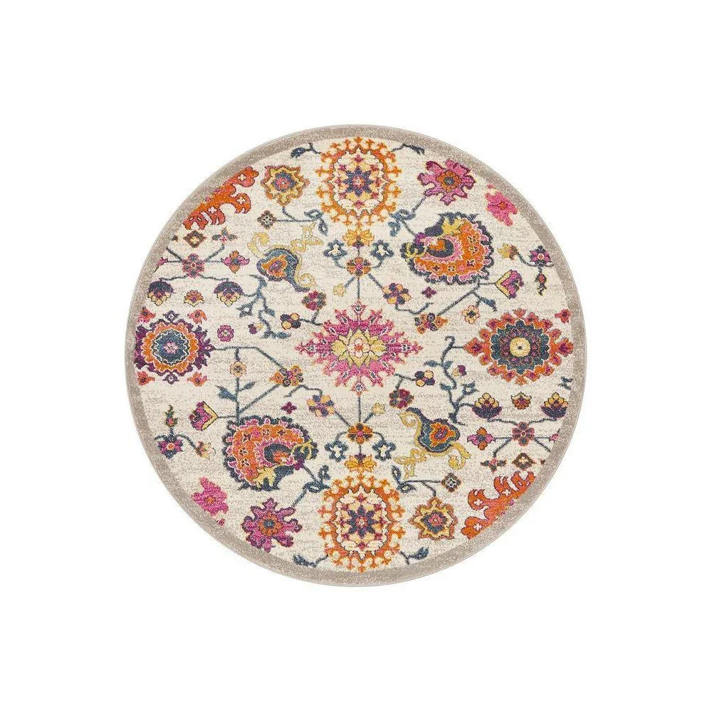 Babylon Multi  Round Rug 2