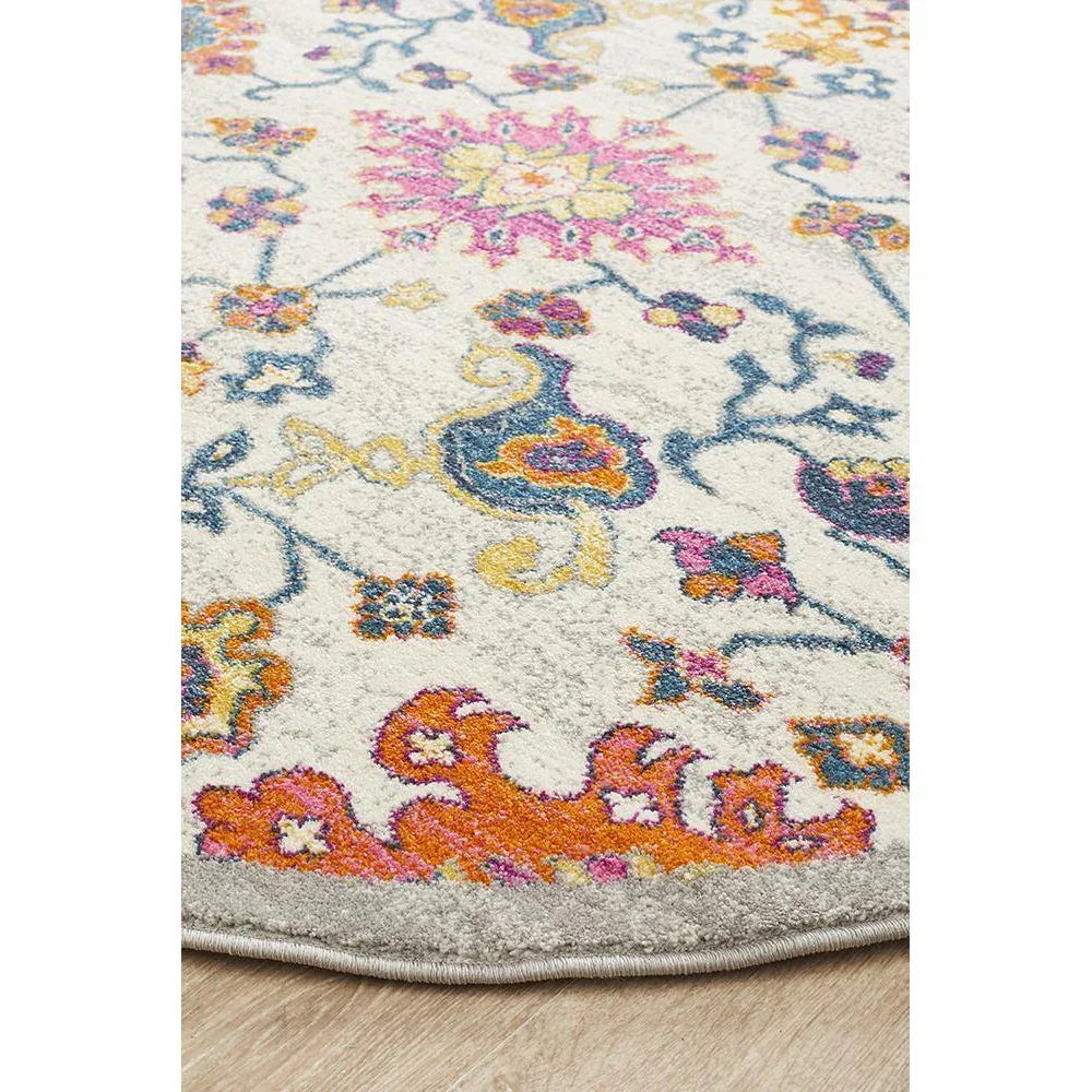 Babylon Multi  Round Rug 2