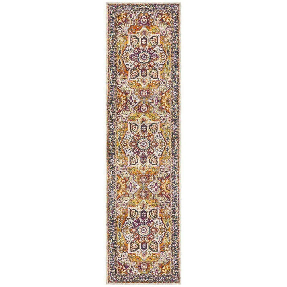 Babylon 207 Multi  Runner Rug - ICONIC RUGS