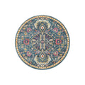 Babylon Navy  Round Rug 2