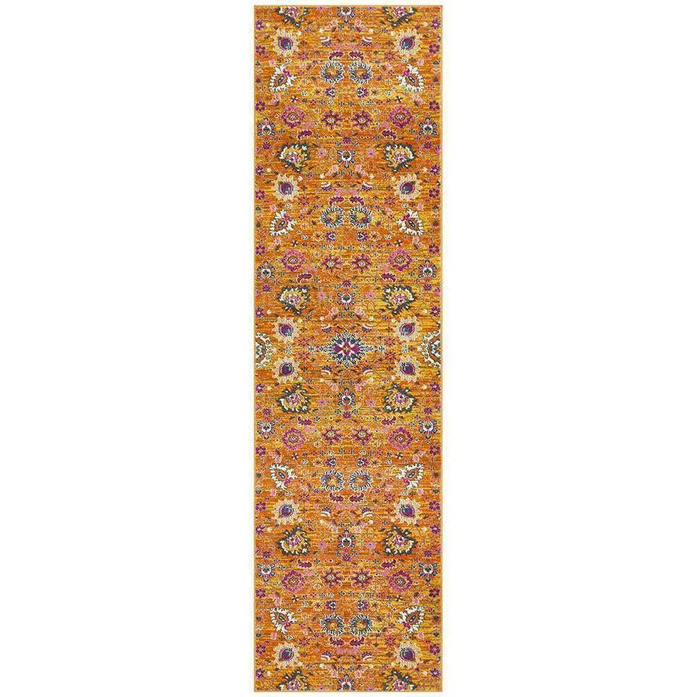 Babylon Rust  Runner Rug