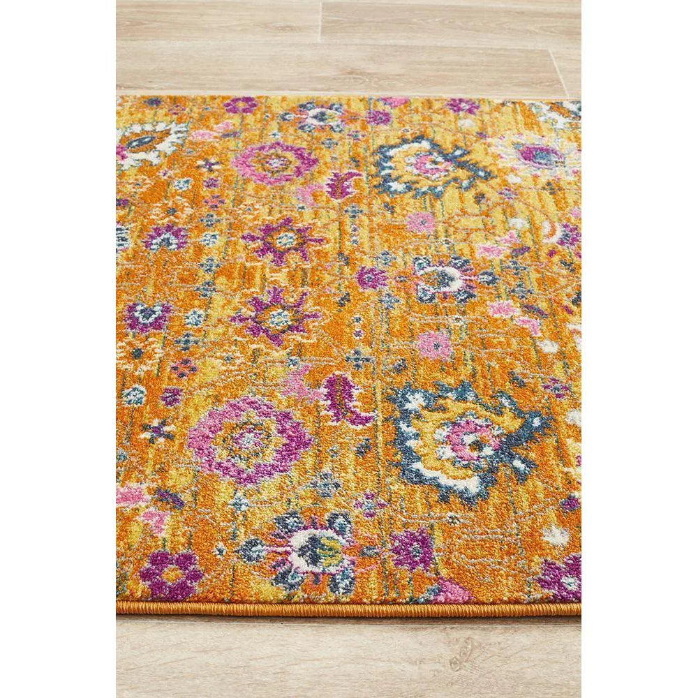 Babylon Rust  Runner Rug