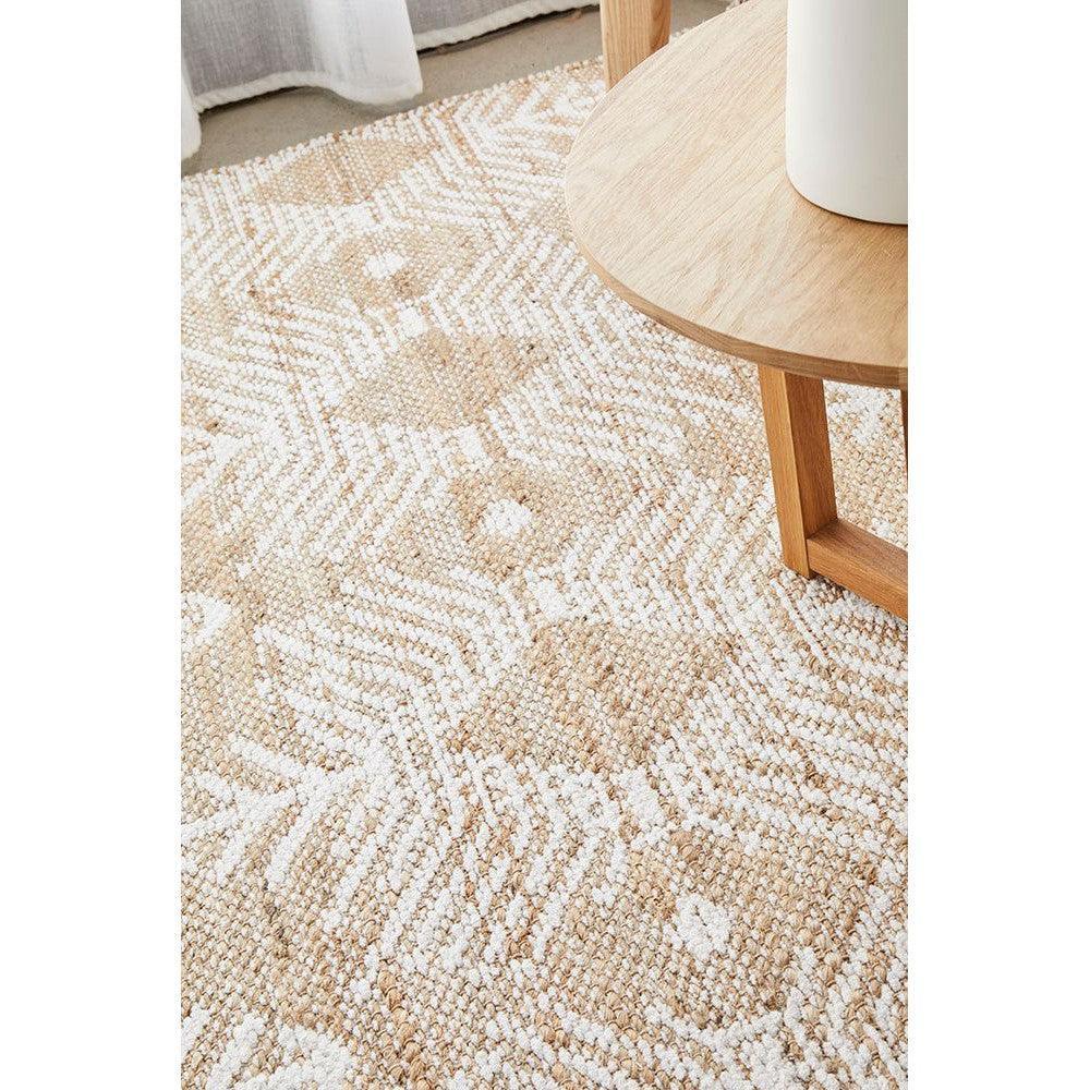Boehl Rosa Natural Double Sided Jute Rug