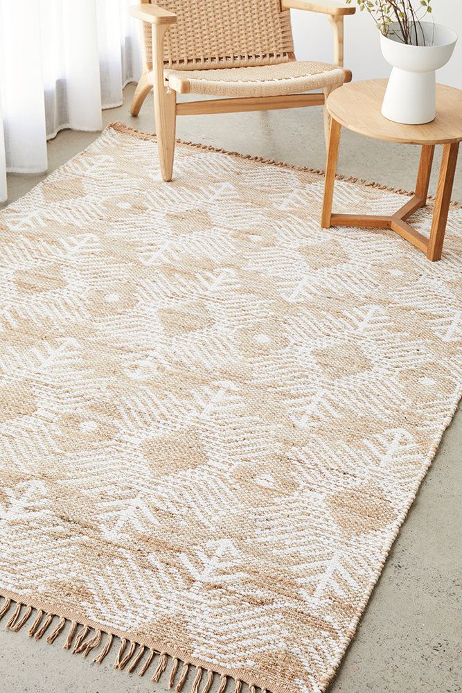 Boehl Rosa Natural Double Sided Jute Rug