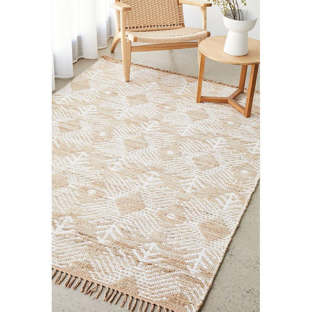 Boehl Rosa Natural Double Sided Jute Rug