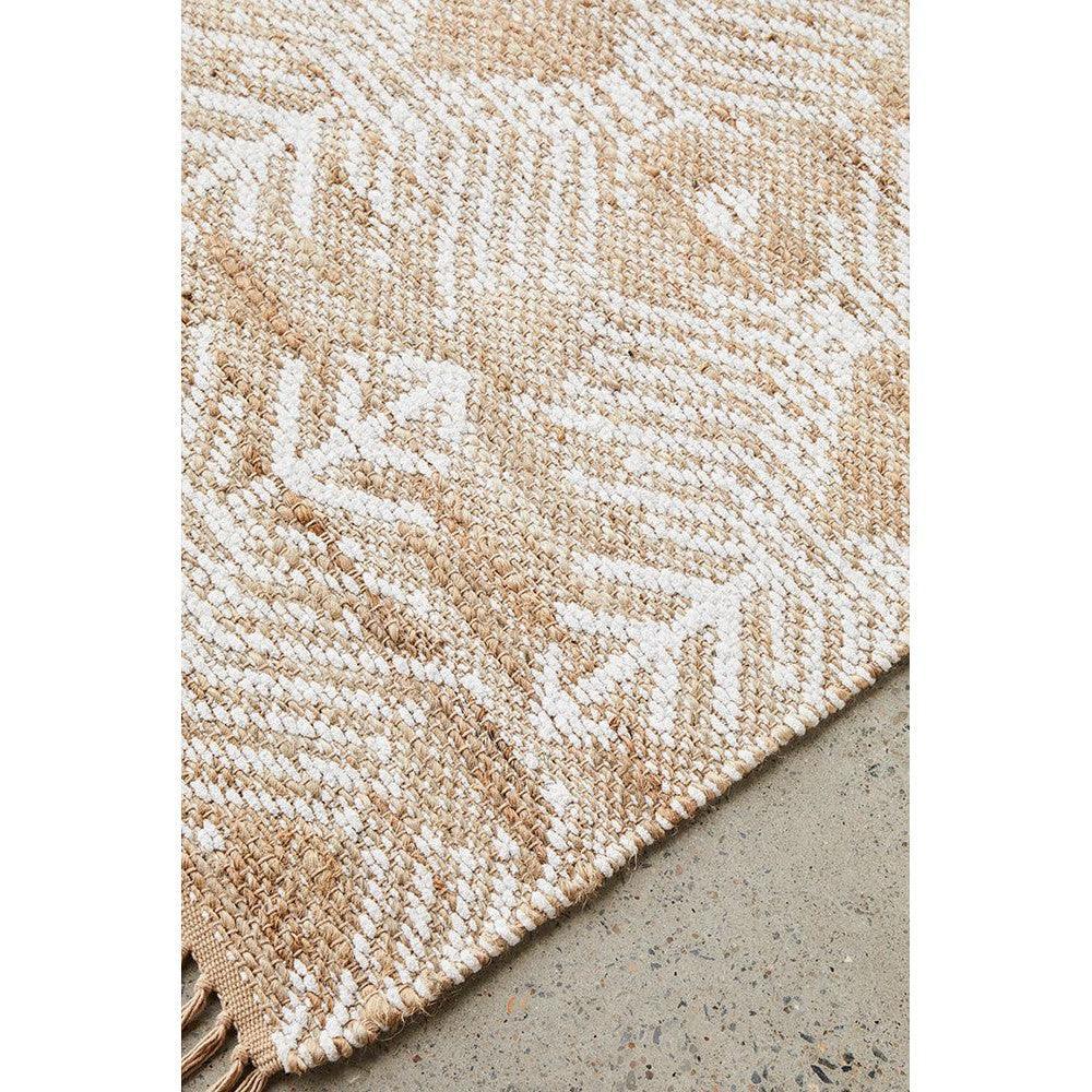 Boehl Rosa Natural Double Sided Jute Rug