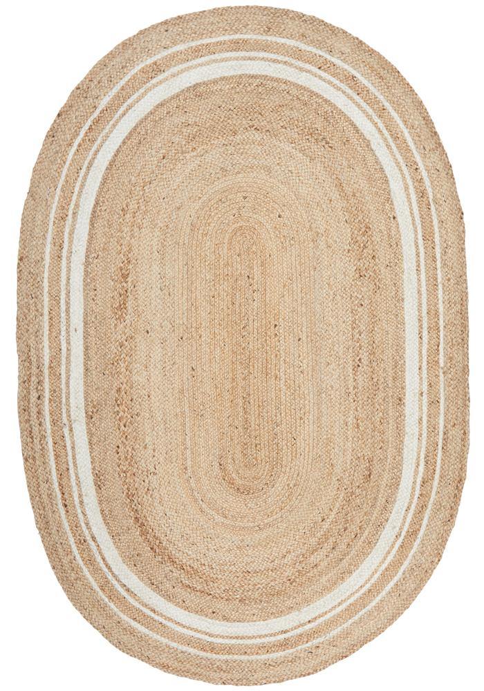 Noosa Natural Oval Rug - ICONIC RUGS