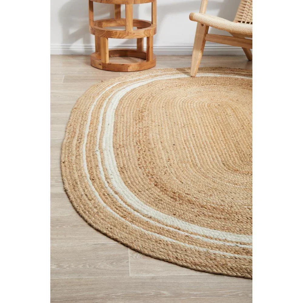 Noosa Natural Oval Rug - ICONIC RUGS