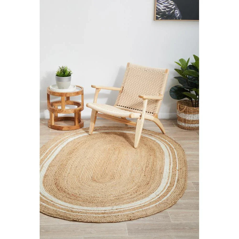 Noosa Natural Oval Rug - ICONIC RUGS