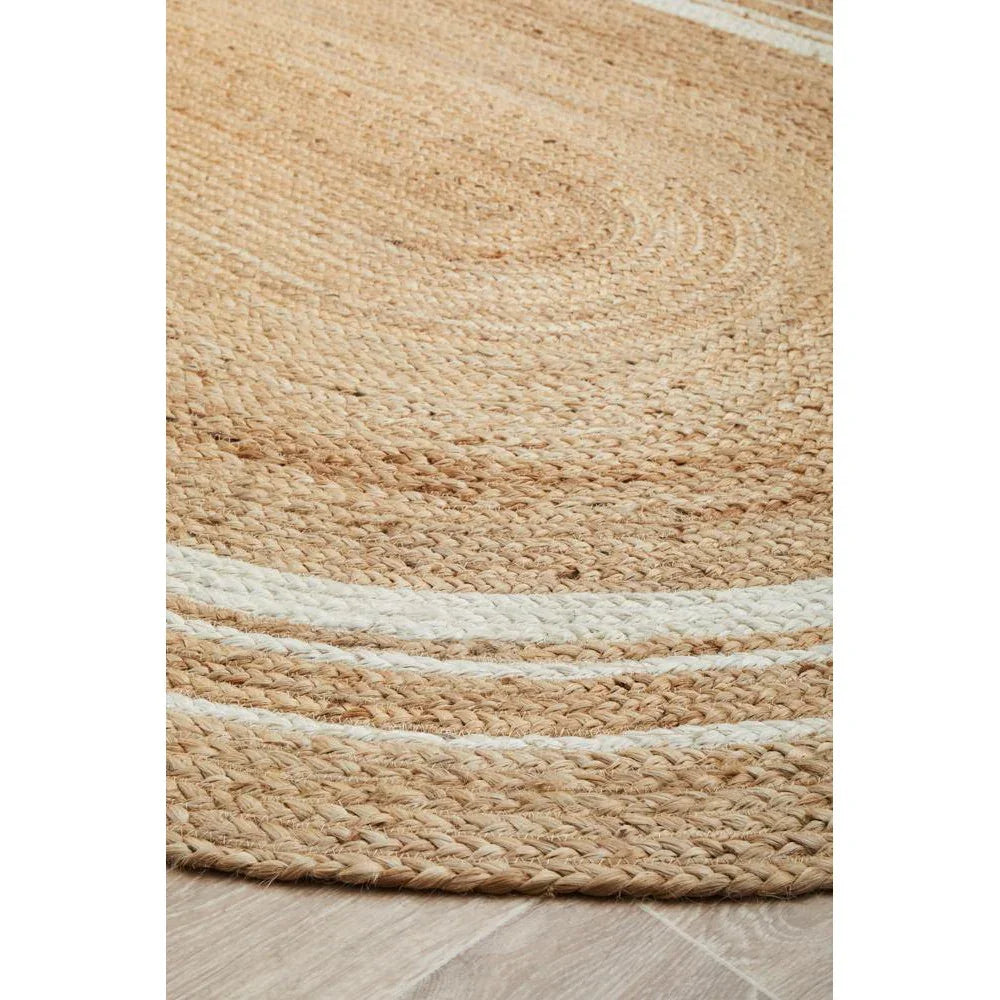 Noosa Natural Oval Rug - ICONIC RUGS
