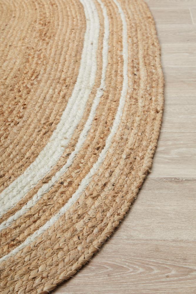 Noosa Natural Oval Rug - ICONIC RUGS