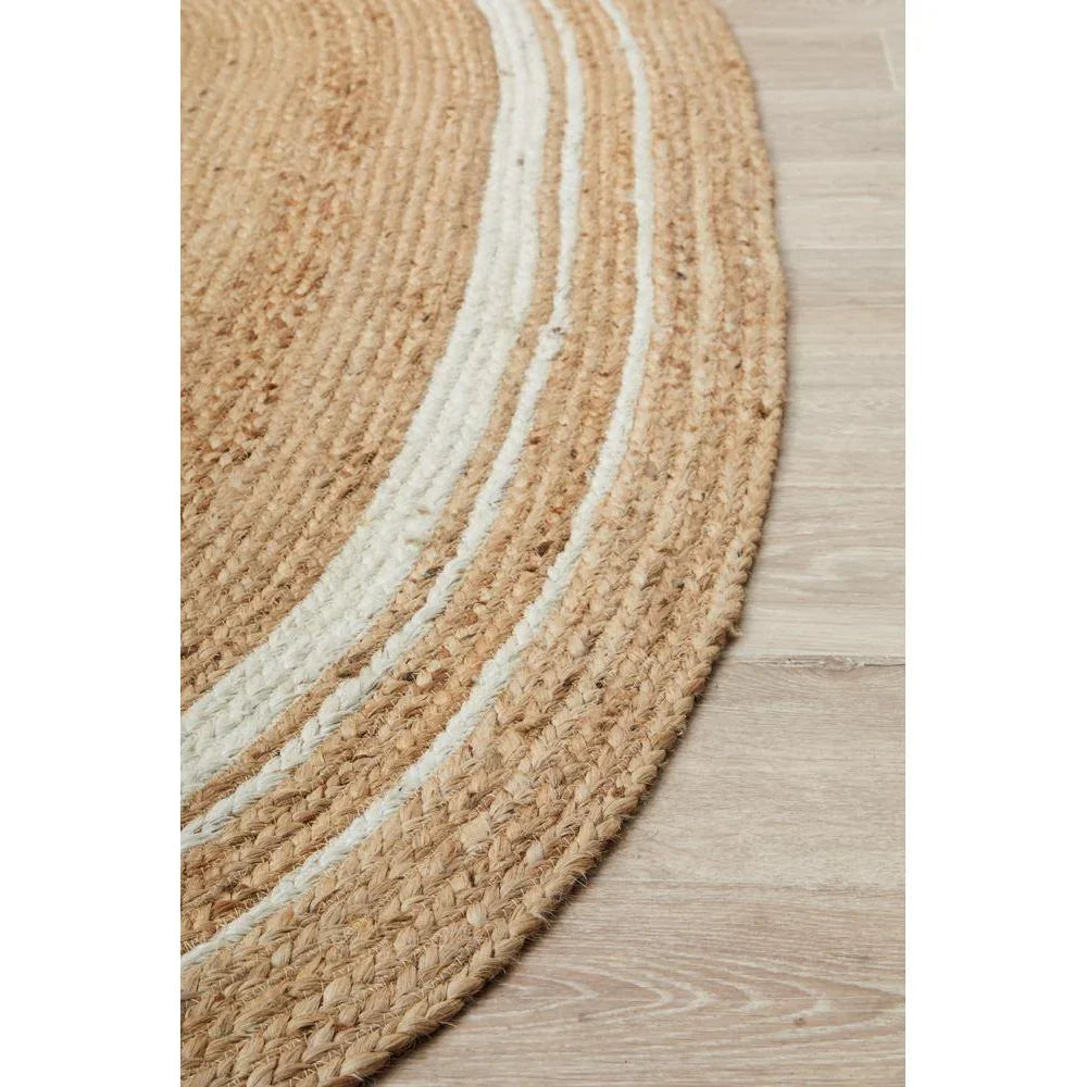Noosa Natural Oval Rug - ICONIC RUGS