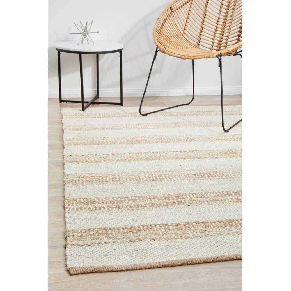 Noosa Natural White Rug - ICONIC RUGS
