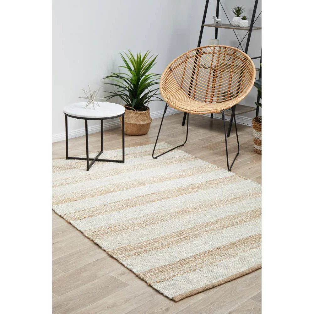 Noosa Natural White Rug - ICONIC RUGS