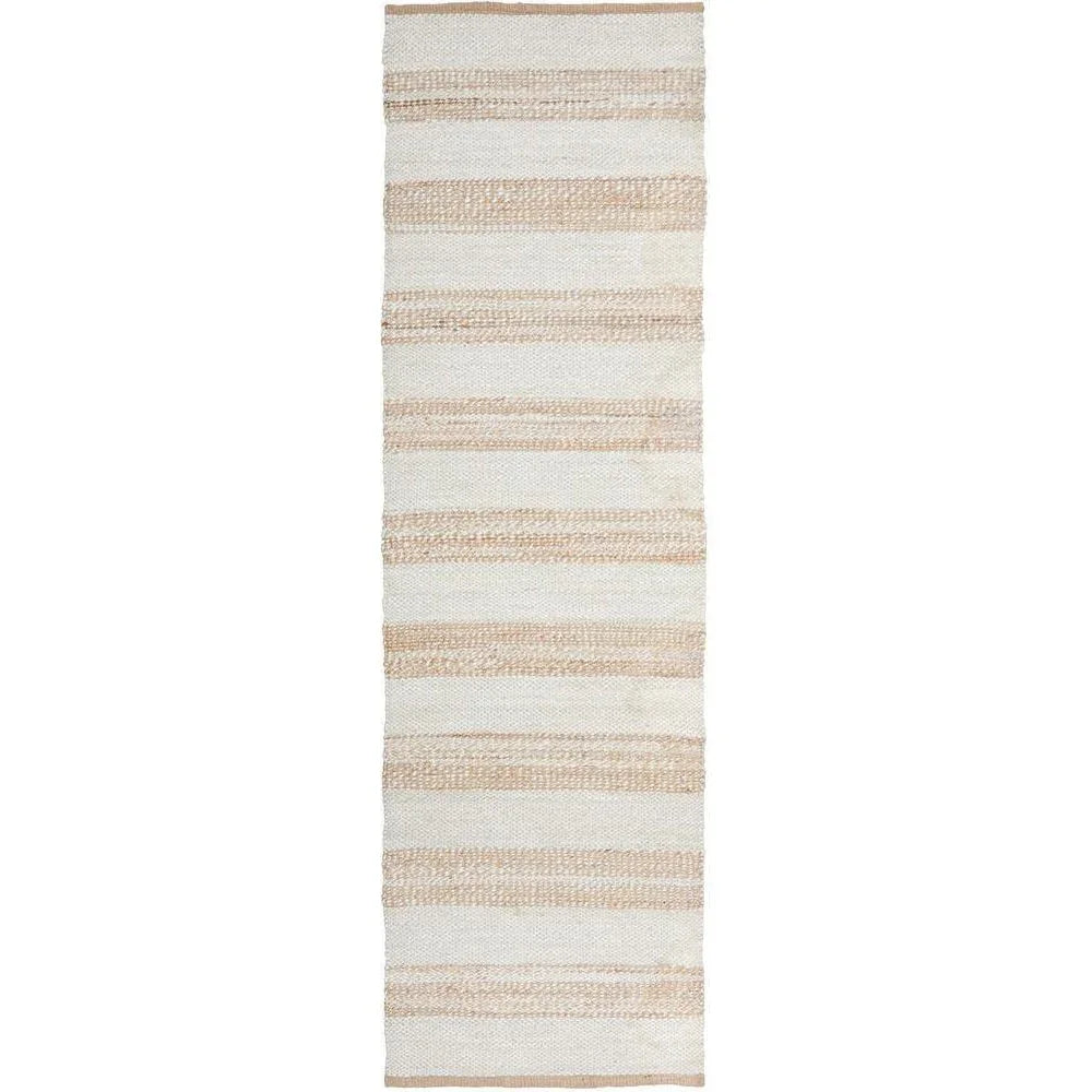 Noosa Natural White Runner Rug - ICONIC RUGS