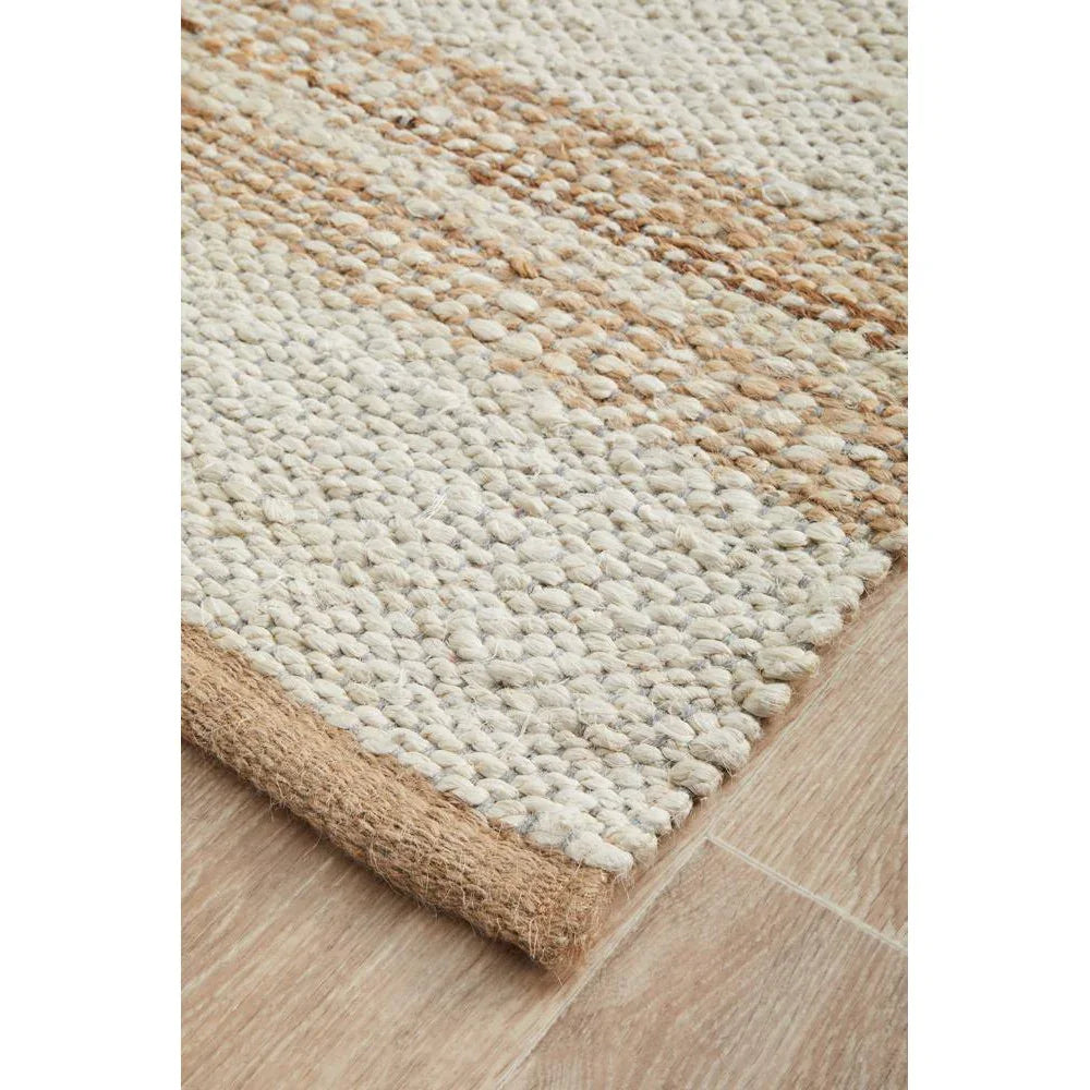 Noosa Natural White Runner Rug - ICONIC RUGS