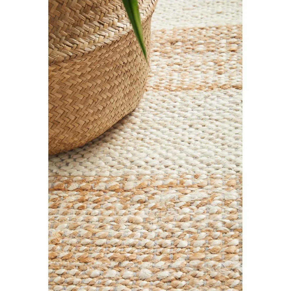 Noosa Natural White Runner Rug - ICONIC RUGS