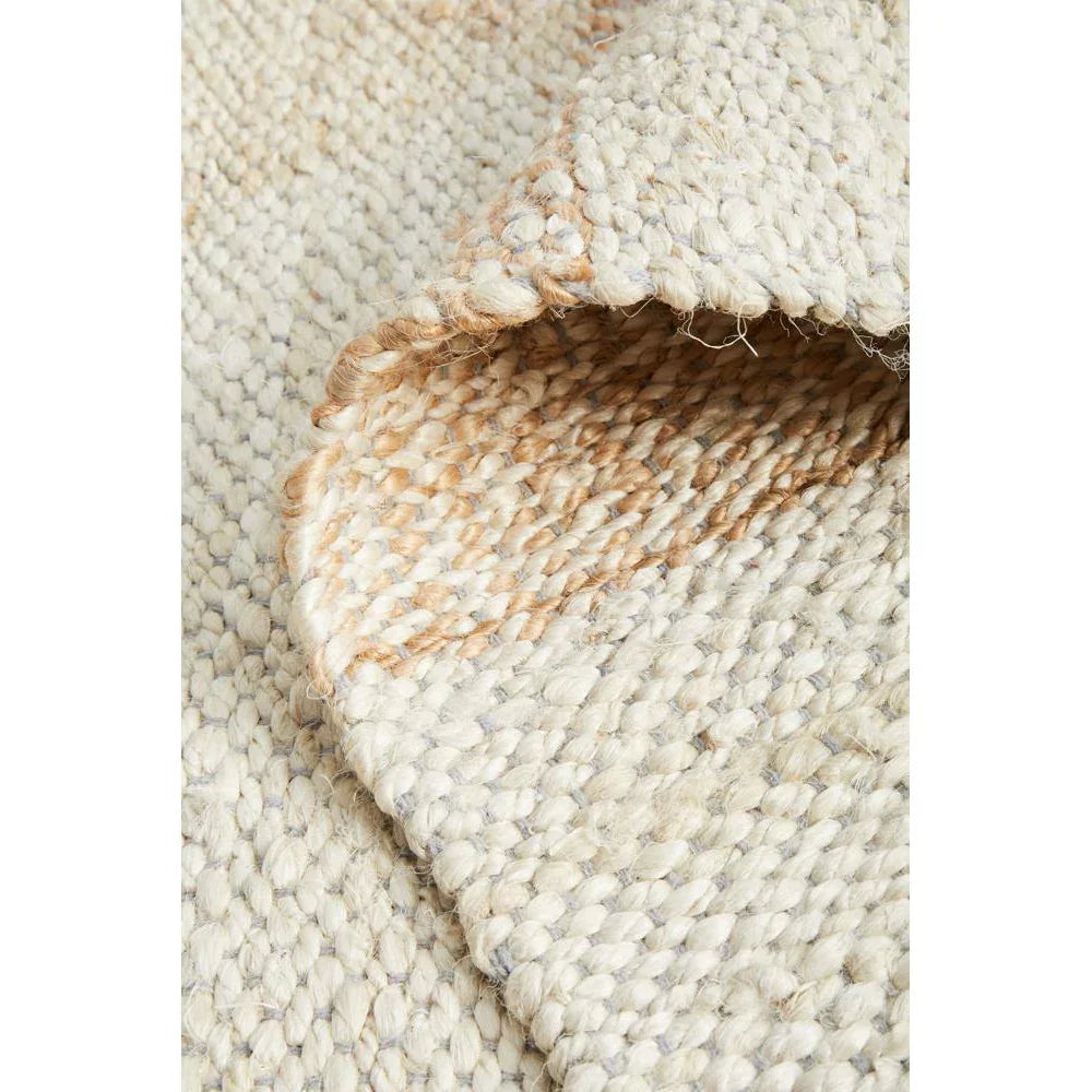 Noosa Natural White Runner Rug - ICONIC RUGS