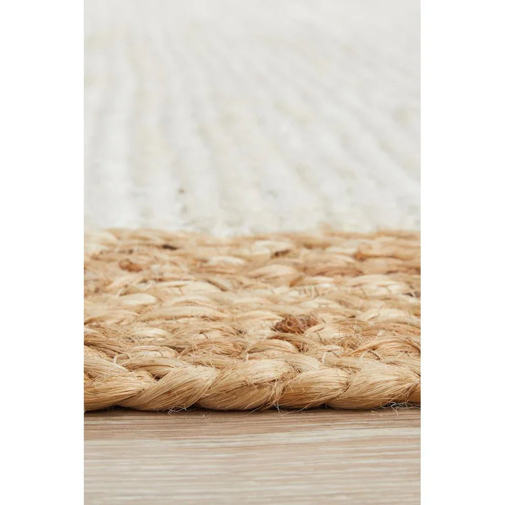 Noosa White Natural Rug - ICONIC RUGS