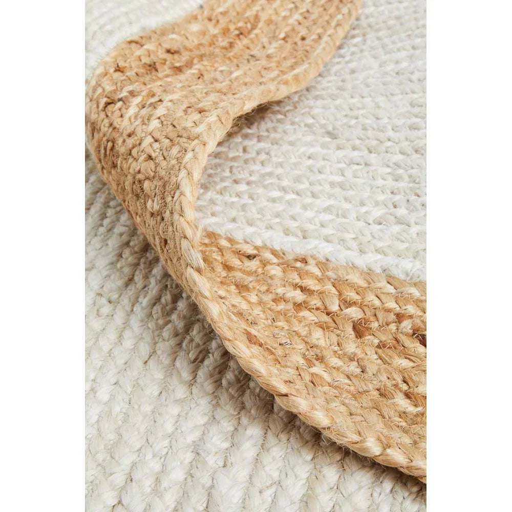 Noosa White Natural Rug - ICONIC RUGS