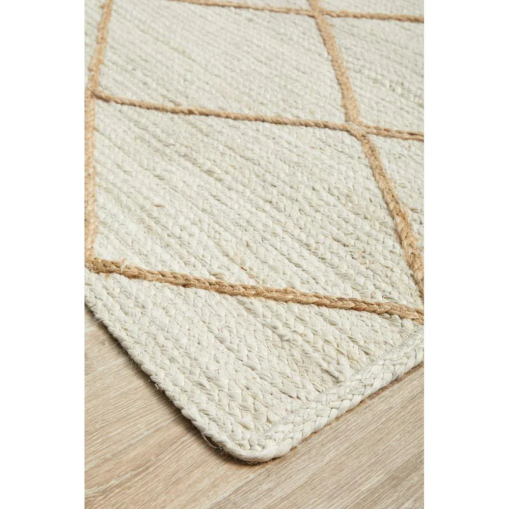 Noosa White Rug - ICONIC RUGS