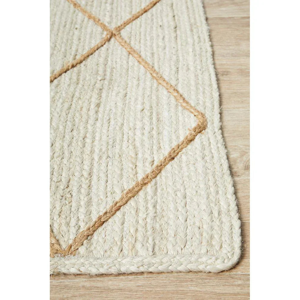 Noosa White Rug - ICONIC RUGS
