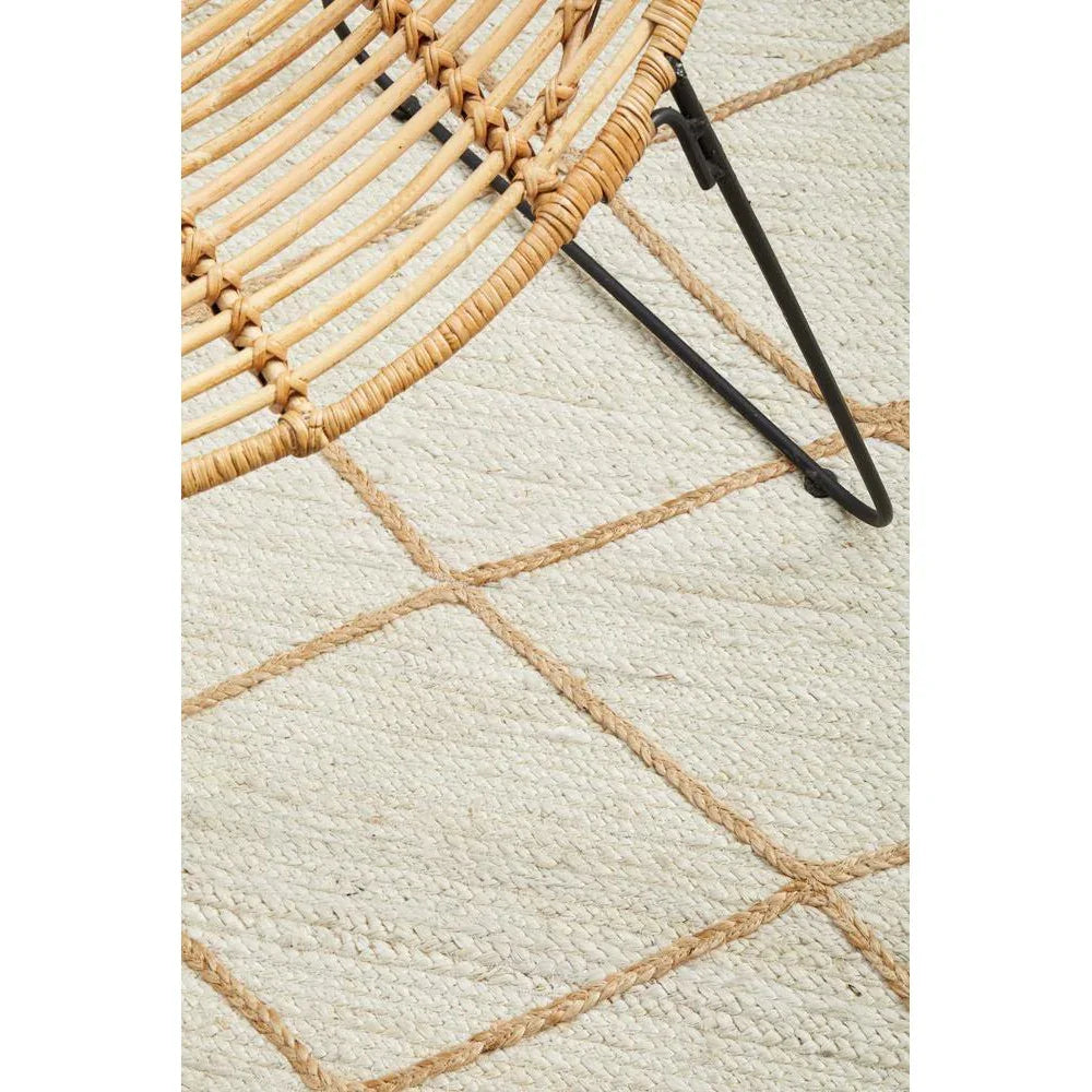 Noosa White Rug - ICONIC RUGS