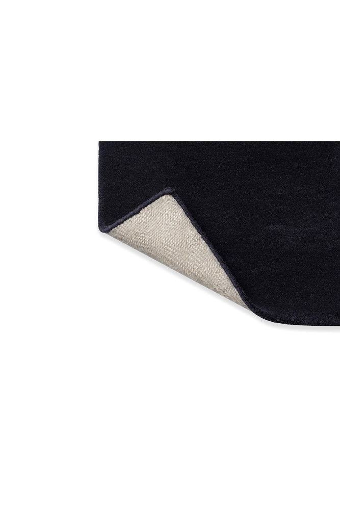 Brink & Campman Decor Bruta Off Black Pure Wool Designer Rug