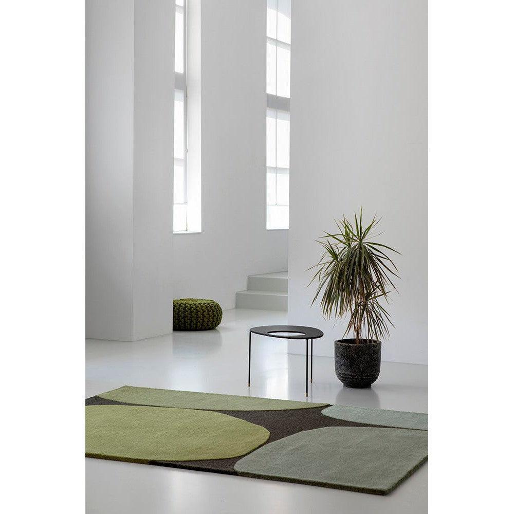 Brink & Campman Decor Plateau Moss Pure Wool Designer Rug