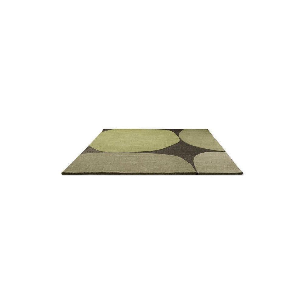 Brink & Campman Decor Plateau Moss Pure Wool Designer Rug