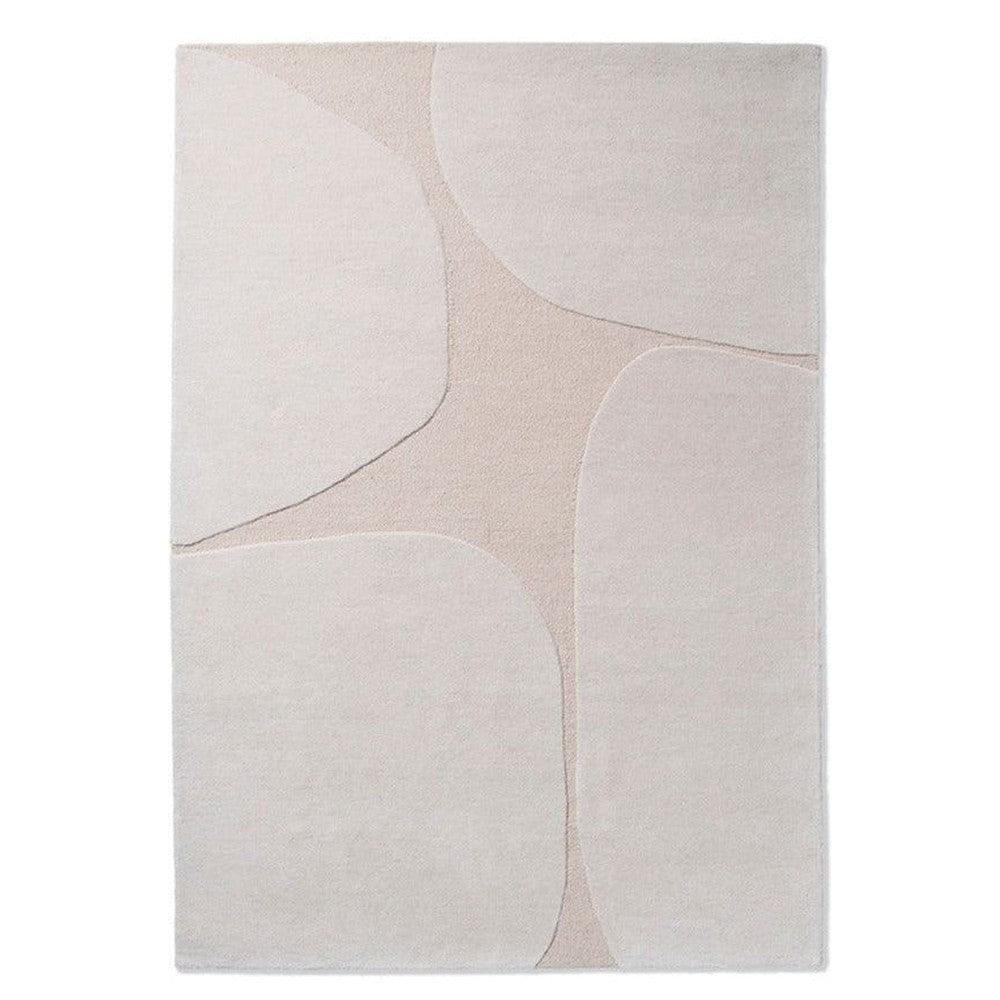 Brink & Campman Decor Primi Double Cream Pure Wool Designer Rug