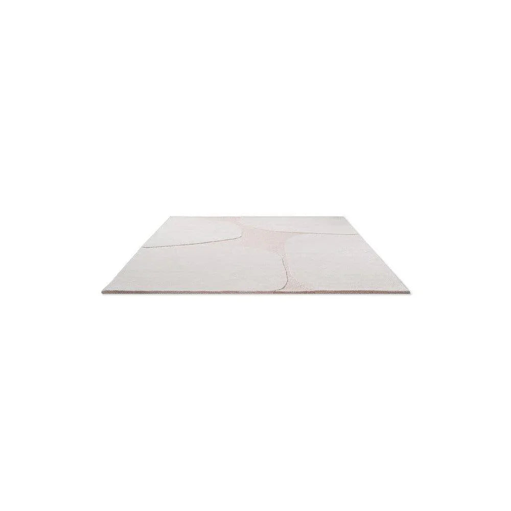Brink & Campman Decor Primi Double Cream Pure Wool Designer Rug