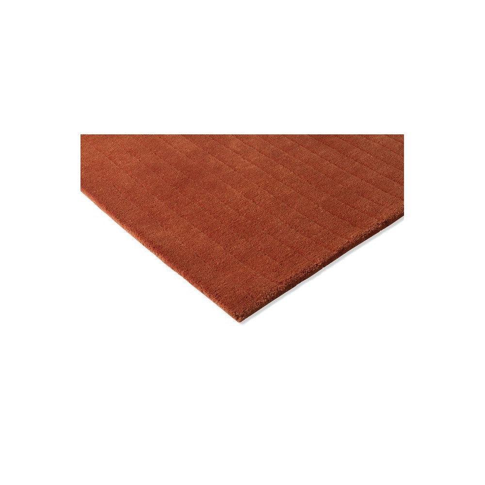 Brink & Campman Decor Rhythm Tangerine Pure Wool Designer Rug