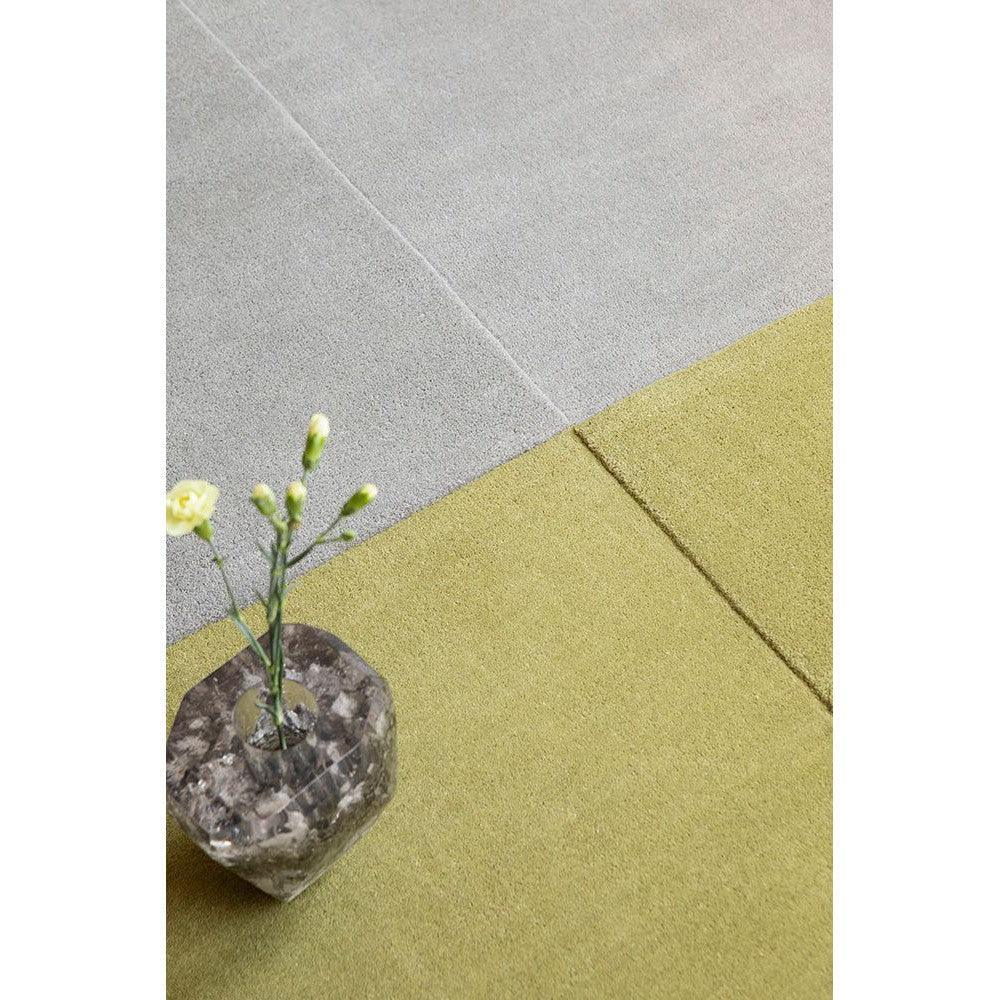 Brink & Campman Decor State Soft Green Pure Wool Designer Rug