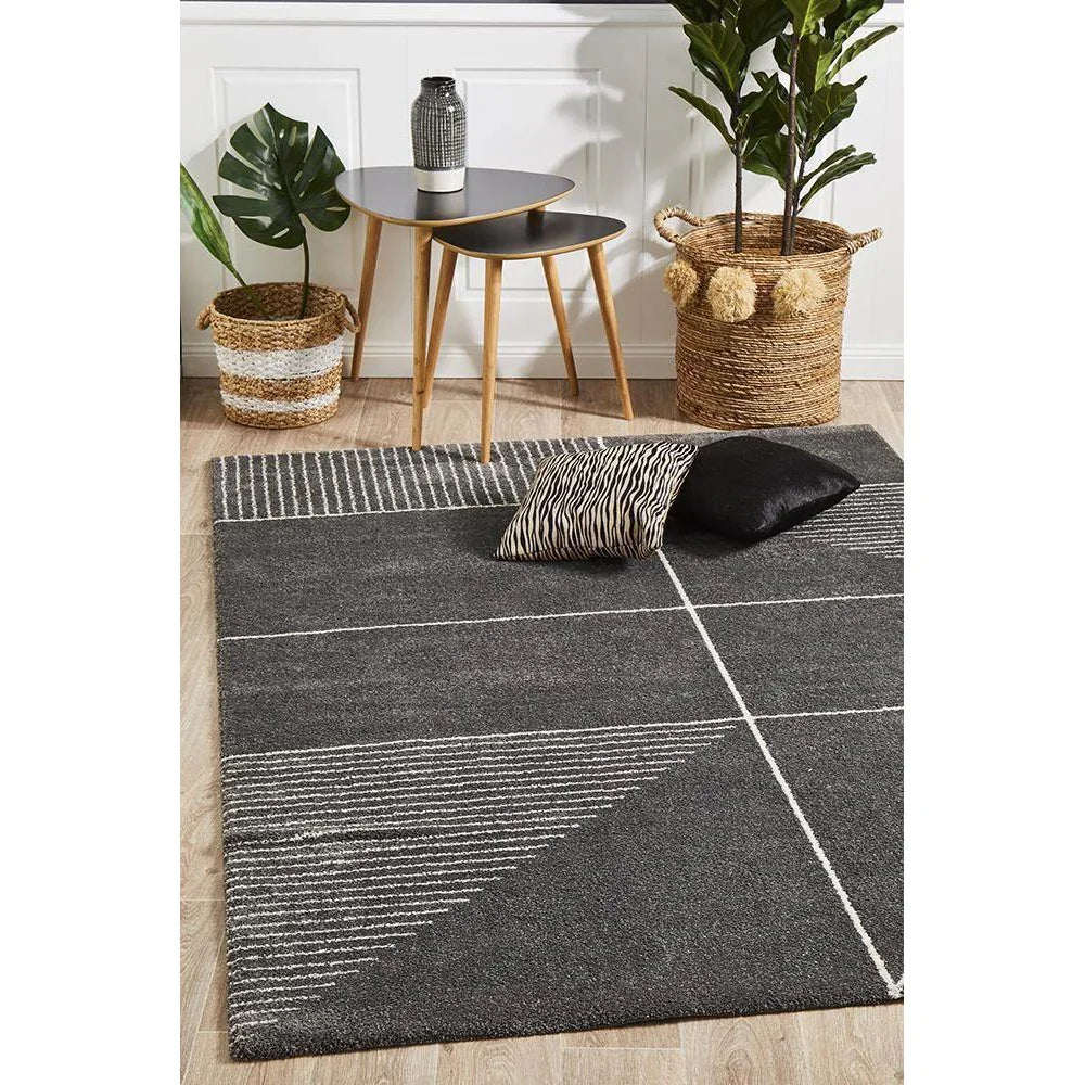 Rug Culture Broadway 935 Charcoal