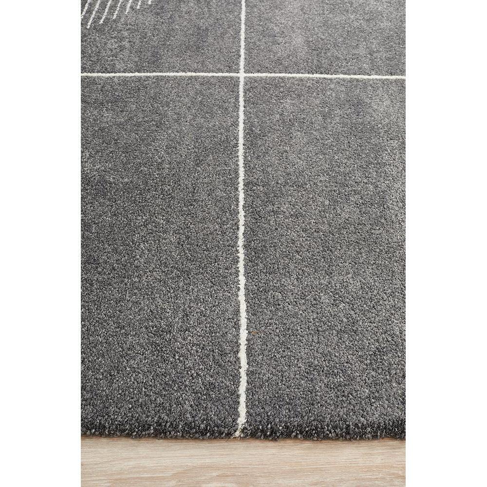 Rug Culture Broadway 935 Charcoal